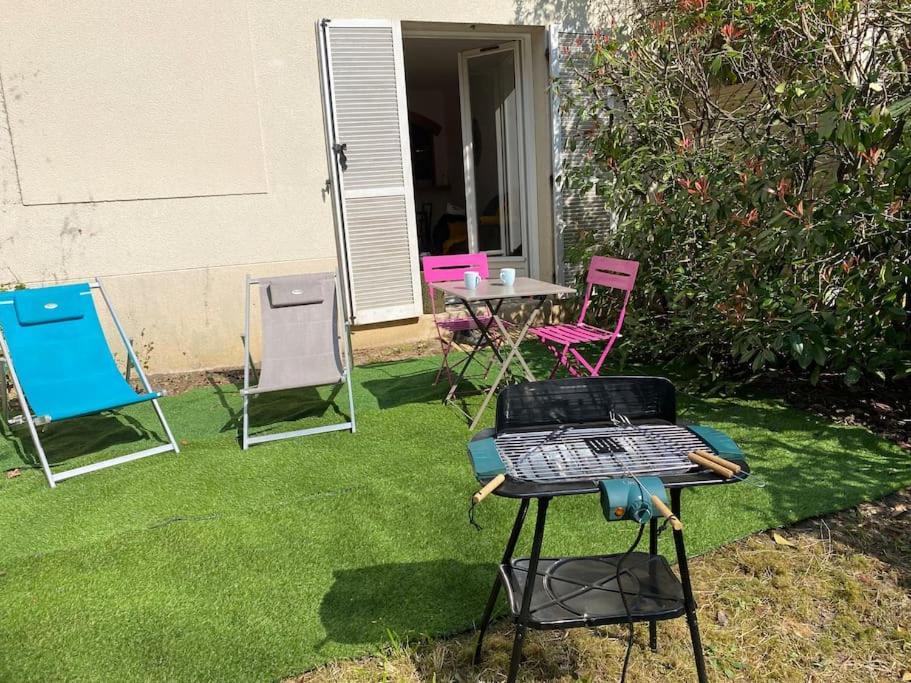 Cosy Avec Jardin Privatif Et Garage Appartement